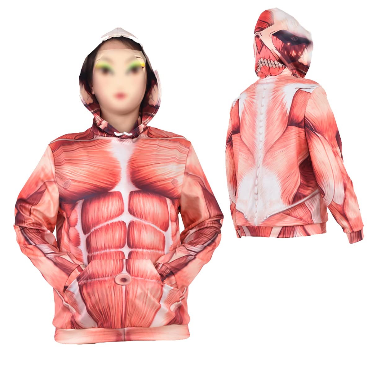 超大型巨人 本格衣装 Amazon.co.jp: 進撃の巨人 コスプレ衣装 超大型巨人 全身タイツ